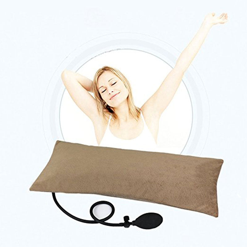 Inflatable Heated Lumbar Support Pillow