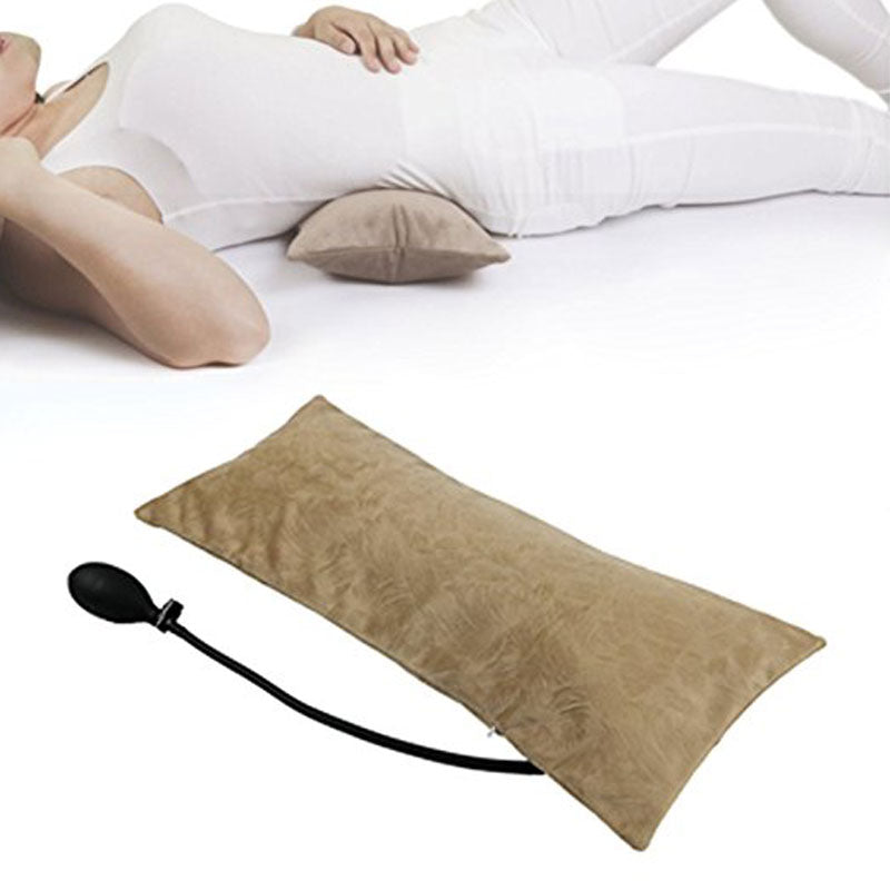 Inflatable Heated Lumbar Support Pillow