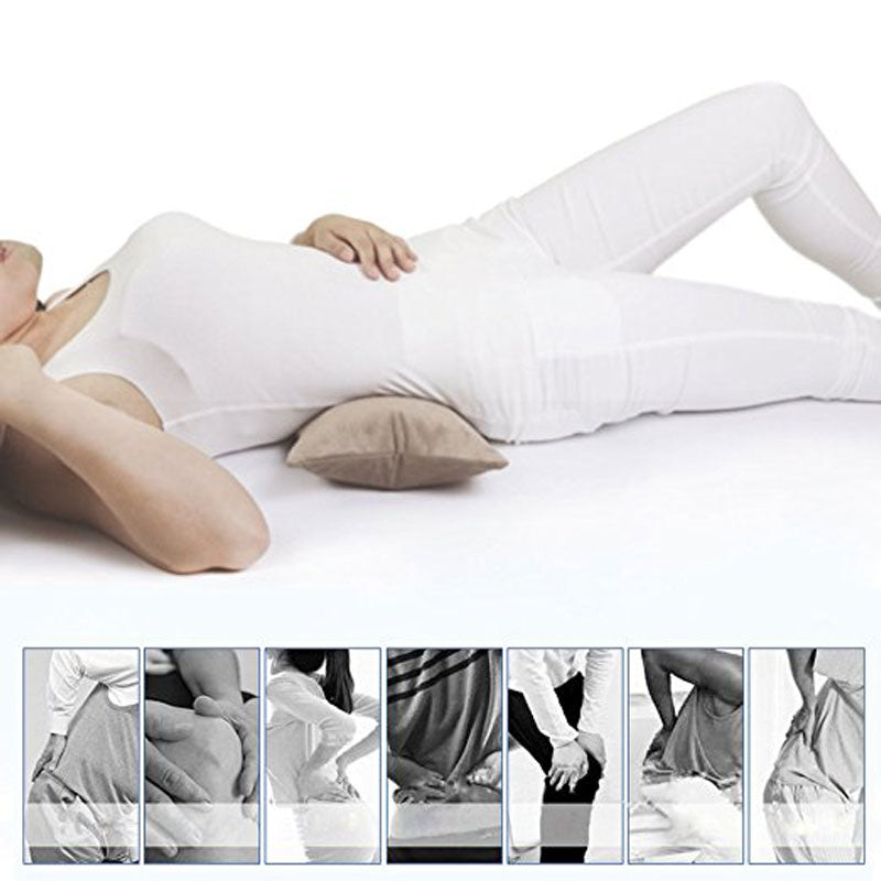 Inflatable Heated Lumbar Support Pillow