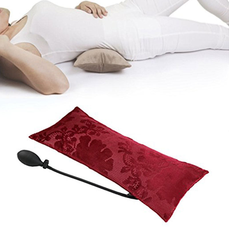 Inflatable Heated Lumbar Support Pillow