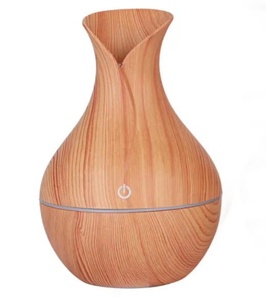 USB Mushroom Aroma Diffuser | Wood Grain | Essential Oil Diffuser